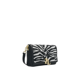 Wechselklappe - Zebra Crush - schwarz-weiß